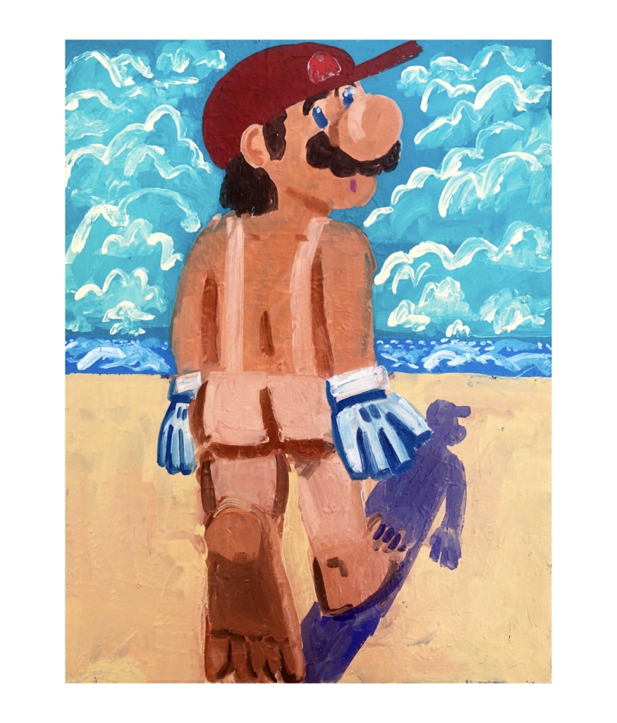 Super mario nudo
