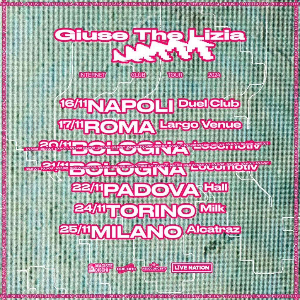 Giuse The Lizia_grafica tour